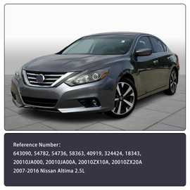 Kinwrdsn Rear Catalytic Converter Compatible with Nissan Altima 2007-2013 2014 2015 2016 2017 2018 L4 2.5L Replaces 54782, 40919 (EPA Compliant)