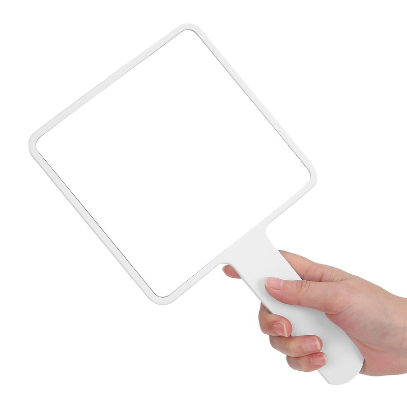 Handheld Mirror Beauty Makeup Vanity Hairdressing Portable Salon Tool Large