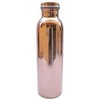 DakshCraft Aura Copper Water Bottle,1 L(Brown)
