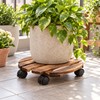 Rolling Plant Stand for Indoor and Outdoor Potted Plants –
