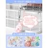 LightBeam Seal Album Transparent M5 | Includes 10 2-Pocket Double-Sided