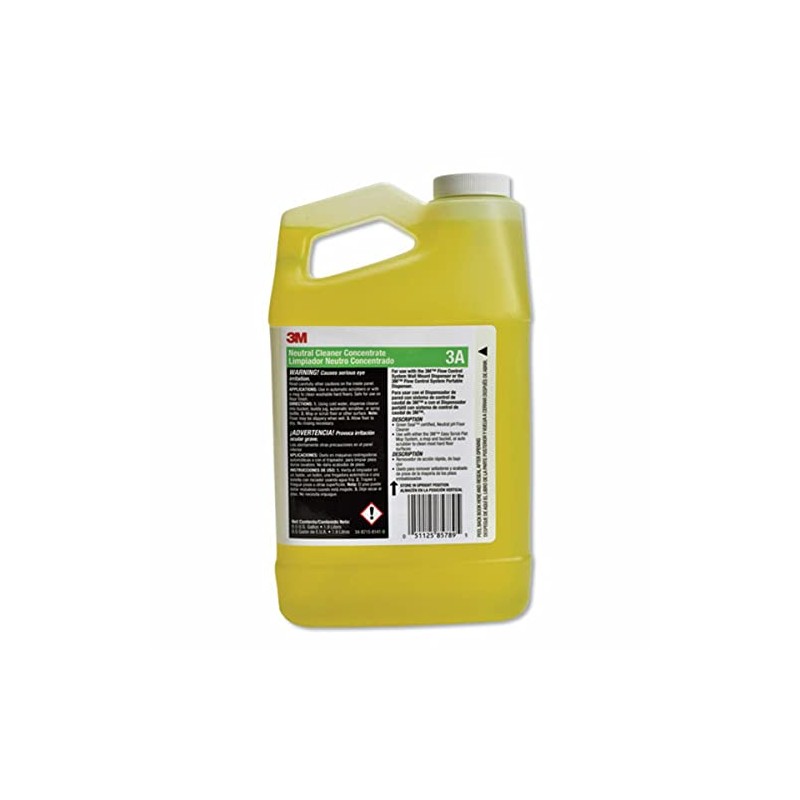 3M Neutral Cleaner Concentrate 3A, 0.5 Gallon
