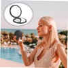 PACKOVE Magnifying Pocket Makeup Mirror Double Sided Mini Folding Compact