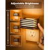 JandCase Amber Night Light, [2 Pack] Night Lights Plug into