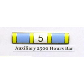 Auxiliary Police 2500 Hours of Service Citation Bar - Generic