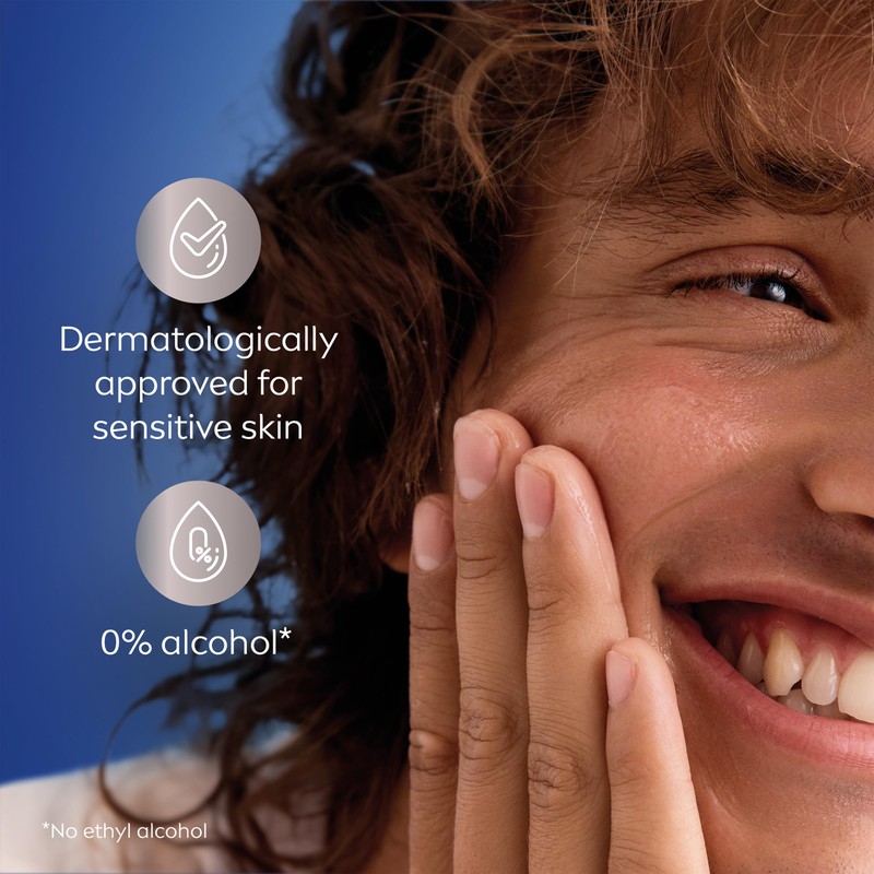 NIVEA MEN Sensitive Post Shave Balm (100ml), Formulated for Sensitive