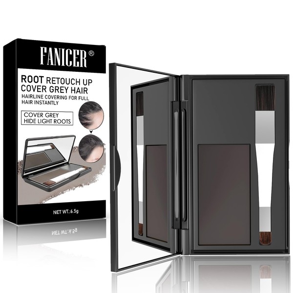 gelpretty Root Cover Up Ansatzpuder, Haaransatz Puder, Hochentwickeltes Haar Concealer,