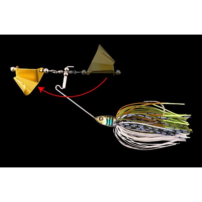 JACKALL 3/8 oz SK White Gurgle