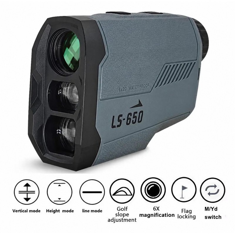 Golf Laser Rangefinder with Slope Measurement – 650M/1000M Distance Finder