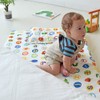 baby.e-sleep Harapeko Double Gauze Fitted Sheet, Made in Japan, 47.2