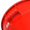 Global Industrial 32 Gallon Garbage Can, Red, No Lid