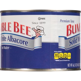 Bumble Bee Solid White Albacore Tuna in Water, 66.5 Ounce Can
