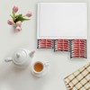 2Pcs Plastic Tea Bag Organizer, SHAIDOJIO Clear Tea Holder with