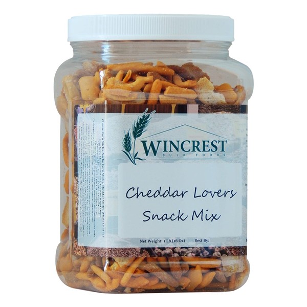 Cheddar Lovers Snack Mix - 1 Lb Tub