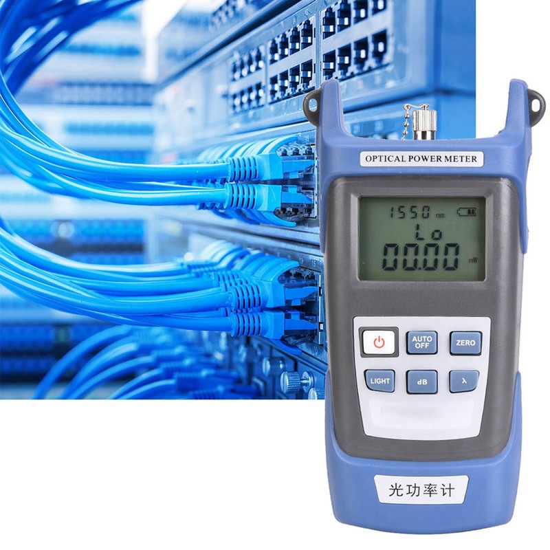 Fiber Optical Power Meter Sc Fc ST Connector 800‑1700nm ‑70~+6db