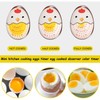 Pack of 2 Egg Timer for Cooking (Hard/Medium/Soft) for in