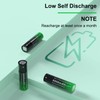 PAOWANG 18650 Rechargeable Battery 9900mAh Flat Top 3.7V Lithium Batteries