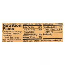 Bobos Oat Bars Almond - 3 oz (Pack of 12)