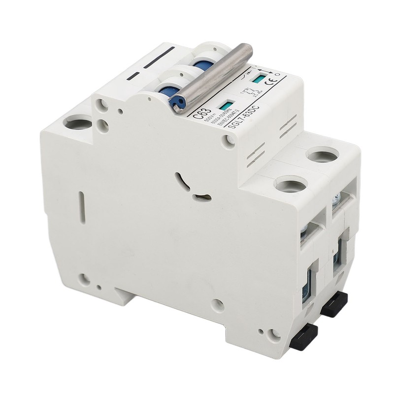 DC500V 2P Miniature DC Circuit Breaker Short Circuit Overload Protection