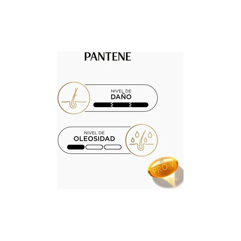 Shampoo Con Acondicionador Pantene Restauración, 400 Ml