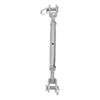 Turnbuckle Rigging Screw Jaw 304 Stainless Steel Jaws Marine Grade