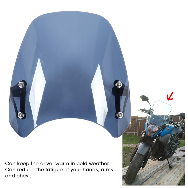 Motorcycle Windshield Wind Deflector Protective Replacement for CB650R 2019 2020