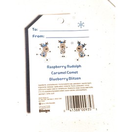 Blistex Lip Moisturizer Holiday Collection - Raspberry Rudolph, Caramel Comet, Blueberry Blitzen 0.15 oz (Pack of 1)