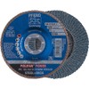 PFERD 62226 5" x 7/8" POLIFAN Flap Disc - Conical