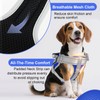 Dog Harness with Velcro Fastening, Anti-Pull Breathable Chest Harness, No-Pull