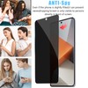 MOOISVS[2+2pack For Redmi Note 13 Pro 5G Privacy Tempered Glass