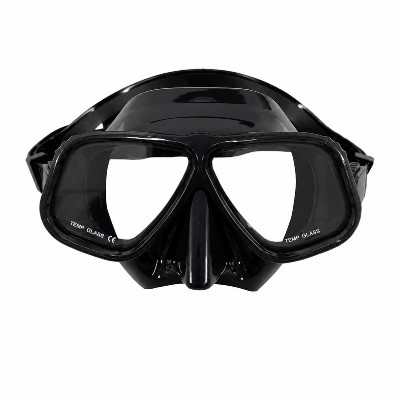 Two-Window Snorkel Diving Mask for Adults – Wide View Anti-Fog