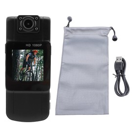 Portable Video Recorder 1080P Night Vision 1.5 Inch IPS Screen Motion Detection Wearable Law Enforcement Camera