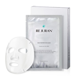 REJURAN® Skin Protection Mask, c-PDRN® – Hydrating and Soothing Facial Sheet Mask for Irritated, Stressed, Repairs & Restores Skin Barrier with Panthenol & Allantoin, Korean Skin Care. 5-Pack