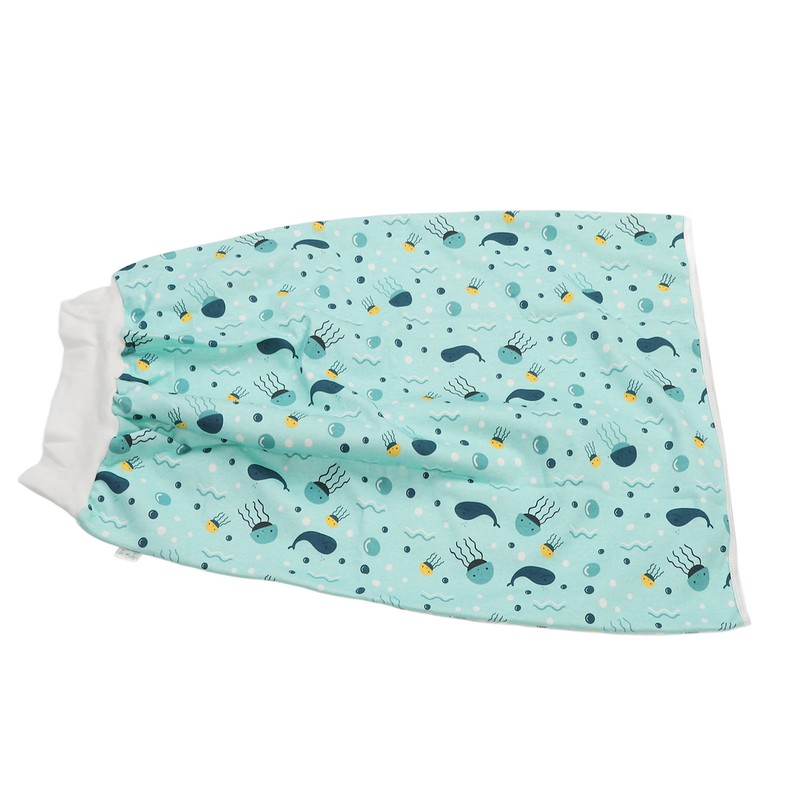 Adult Diaper Skirt Wearable Incontinence Mat Washable Cotton Cloth Reusable