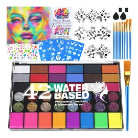 Kit Profesional De Pintura Facial Para Niños, Kit De Maquill