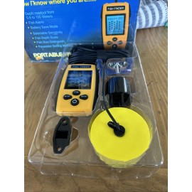 Fish Finder Portable Fish Finder Depth Finder Water Handheld  Sonar Castable Kayak Dock