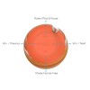 Onn. Groove 21 Barrel Portable Bluetooth Speaker - Orange -