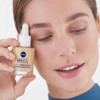 NIVEA 3-in-1 Hyaluronic Serum Foundation Medium (30 ml), Anti-Age Foundation