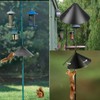 Squirrel baffles for Bird feeders, Squirrel Guard Pole Mount Stopper