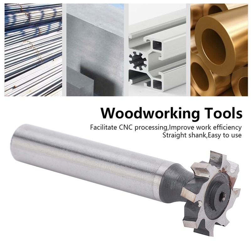 Woodruff Key Seat Cutter HSS Straight Shank TSlot Milling Cutter