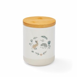 Cooksmart Ceramic Tea Canister | Tea Coffee Sugar Canisters For All Type Of Kitchens | Coffee And Tea Storage Jars With Modern Designs - Country Animals