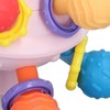 Baby Sensory Teether Toy Balls Chew Teething Ball Rattle Grasping