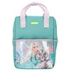 Depesche 12497 TOPModel Fantasy Tiger Backpack in Petrol and Lavender