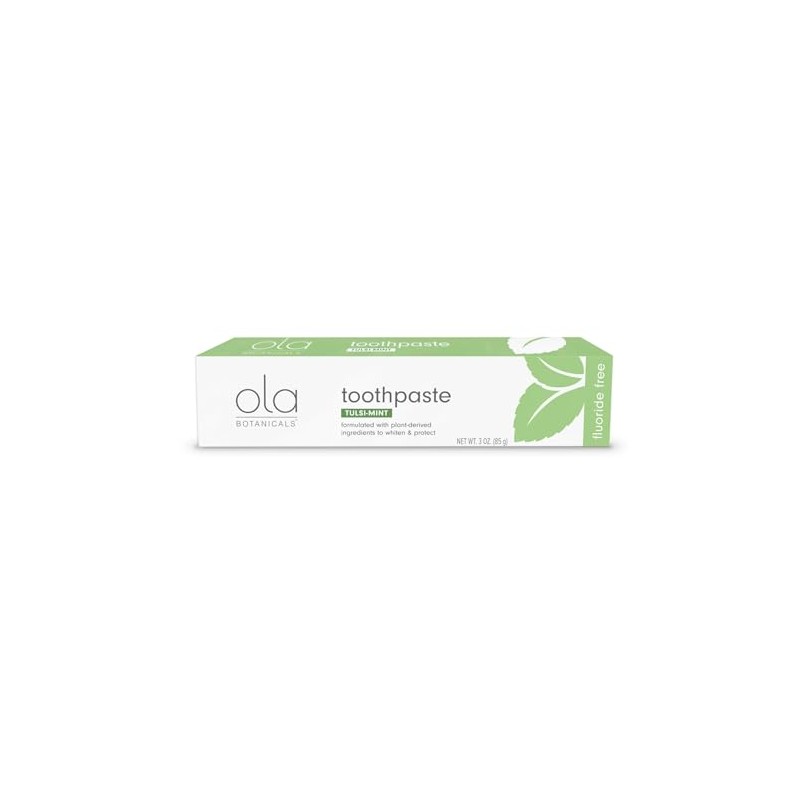 Dr. Mercola Toothpaste with Tulsi Natural Mint - 3oz