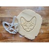 Devon Rex Cat Cookie Cutter, 3 inch, Face Shape