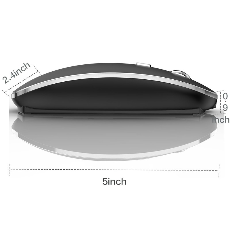 JETTA Wireless Mouse for MacBook Pro, MacBook Air, Laptop, PC