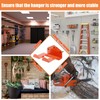 MLYNZXJSY 1 Pack Weed Eater Hanger Wall Mounted Weedeater Garage