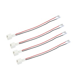 TUCKBOLD 4 Pcs Car Speaker Connector Wire Harness Adapters 2 Pins Automotive Parts