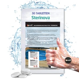 LevinQ Puritabs Maxi Value Pack Sterinova 30x Water Rowing Machine Tablets such as Waterrower, Skandika, Hammer, LevinQ Gloves, Extra Concentrated, Against Algae