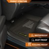 ANDPLAY TPE Floor Mats Liners Compatible with Ford F250 F350